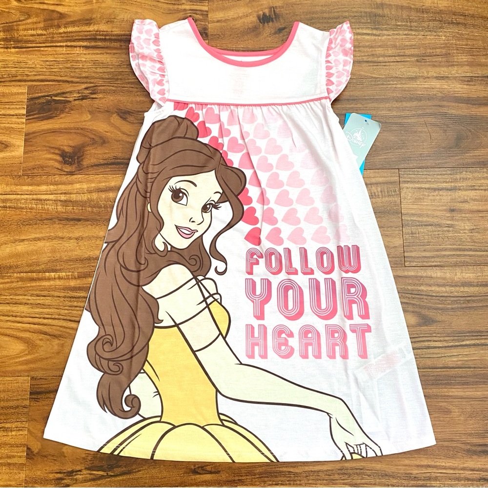 NWT Girls Disney Princess Belle Nightgown